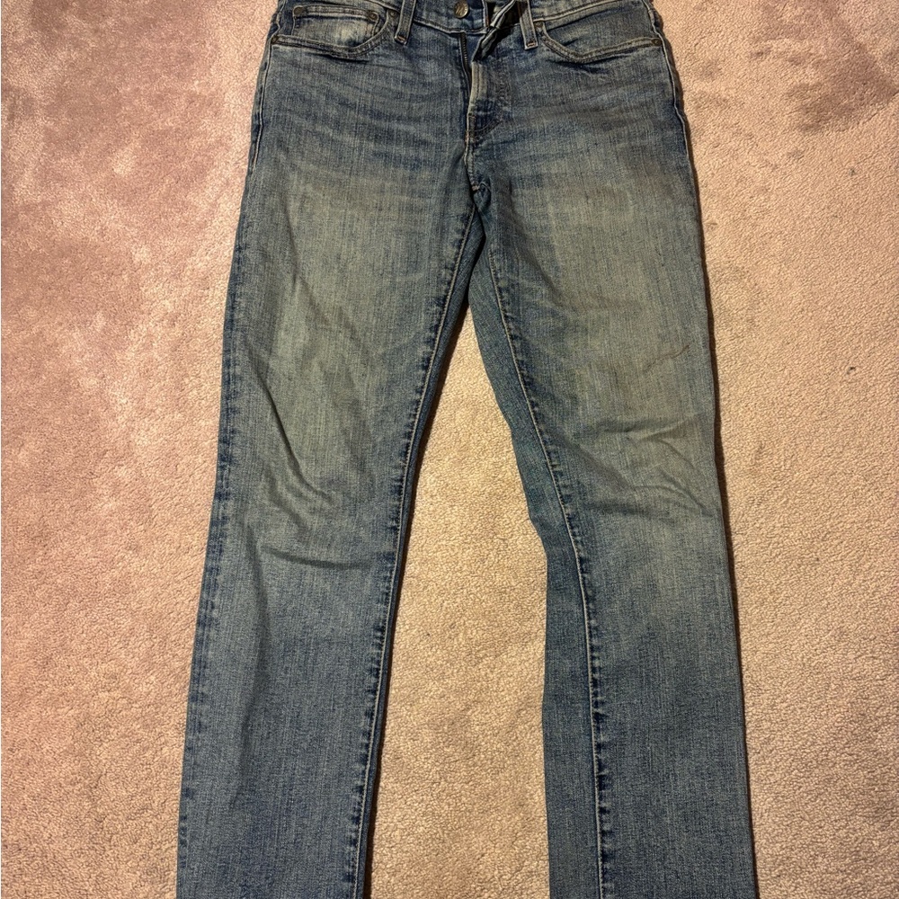 Madewell Men’s Blue Denim Skinny Jeans